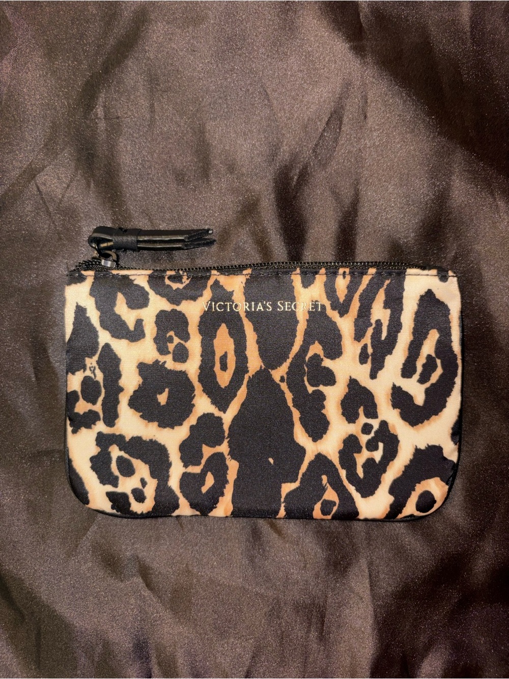 Victoria's Secret Leopard Print Mini Makeup Pouch